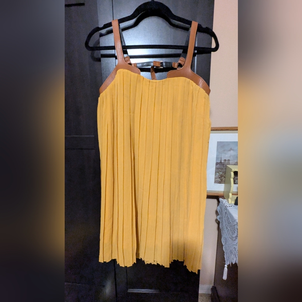 Yellow Harness Dress‎